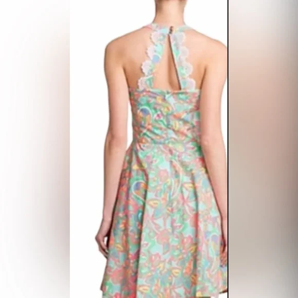 Lilly Pulitzer 💐NWOT Zo Dress Sand Bar Blue Make a 
Splash - Picture 3 of 15